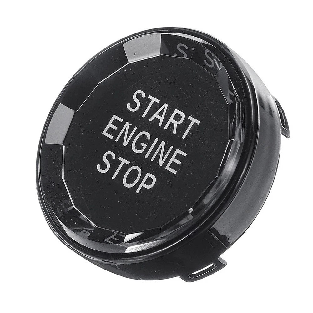 Black Crystal Start Stop Button with Night Light for BMW E90 E91 E92 E93