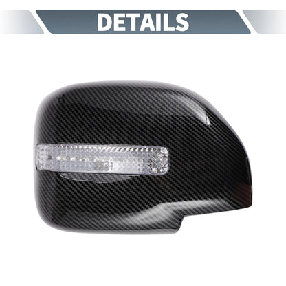 Rearview Mirror Cover Overlay Replacement for Lexus LX470 (1998–2007)