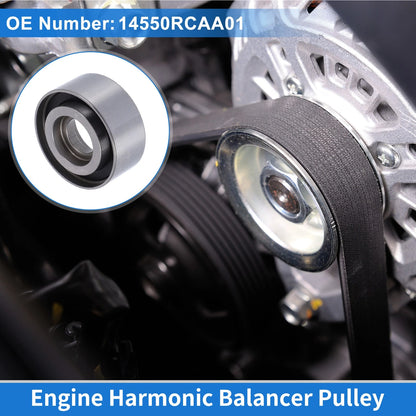 Drive Belt Idler Pulley Replacement for Honda Pilot (2005–2014)
