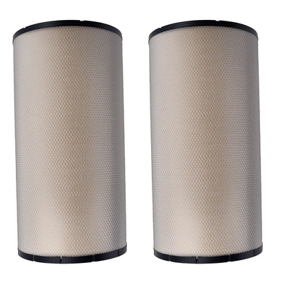 2X Engine Air Filter for Kenworth T800 W900L Peterbilt 379 (CAT C15)