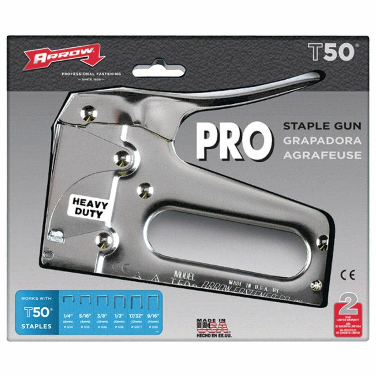 Arrow T50 Heavy-Duty Staple Gun for Automotive Use (2023)
