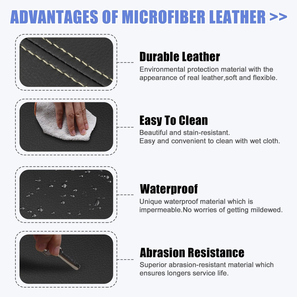 Console Armrest Cover Pad Replacement for Volkswagen Tiguan MK2 (2016–2019)