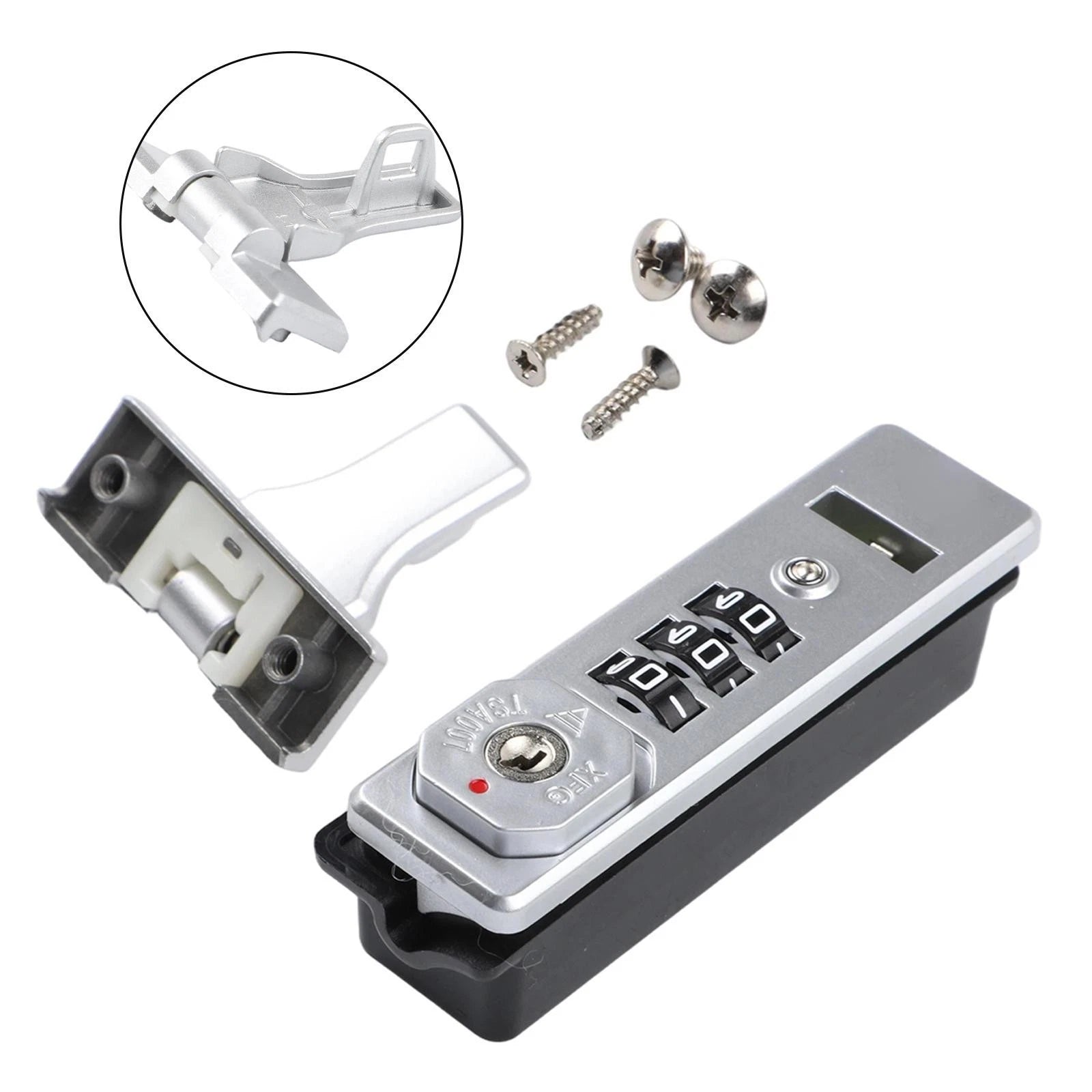Customs Combination Lock for Luggage and Toolboxes (Adjustable Code)