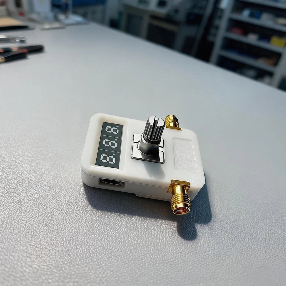 Adjustable USB Attenuator 0 to 63.5dB Range Rotary Encoder Control