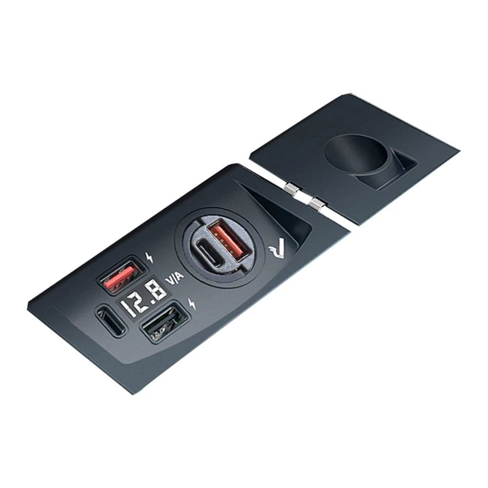 12V LED Voltage Display for Audi Q5 A5 S5 SQ5 RS5 RS4 (2008–2017)