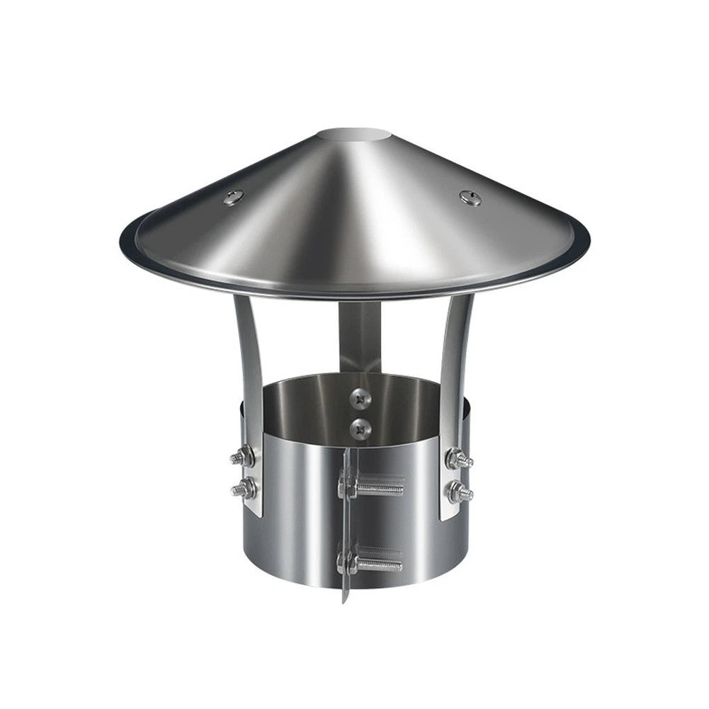 Chimney Rain Cap for Outdoor Use - Stainless Steel Weatherproof
