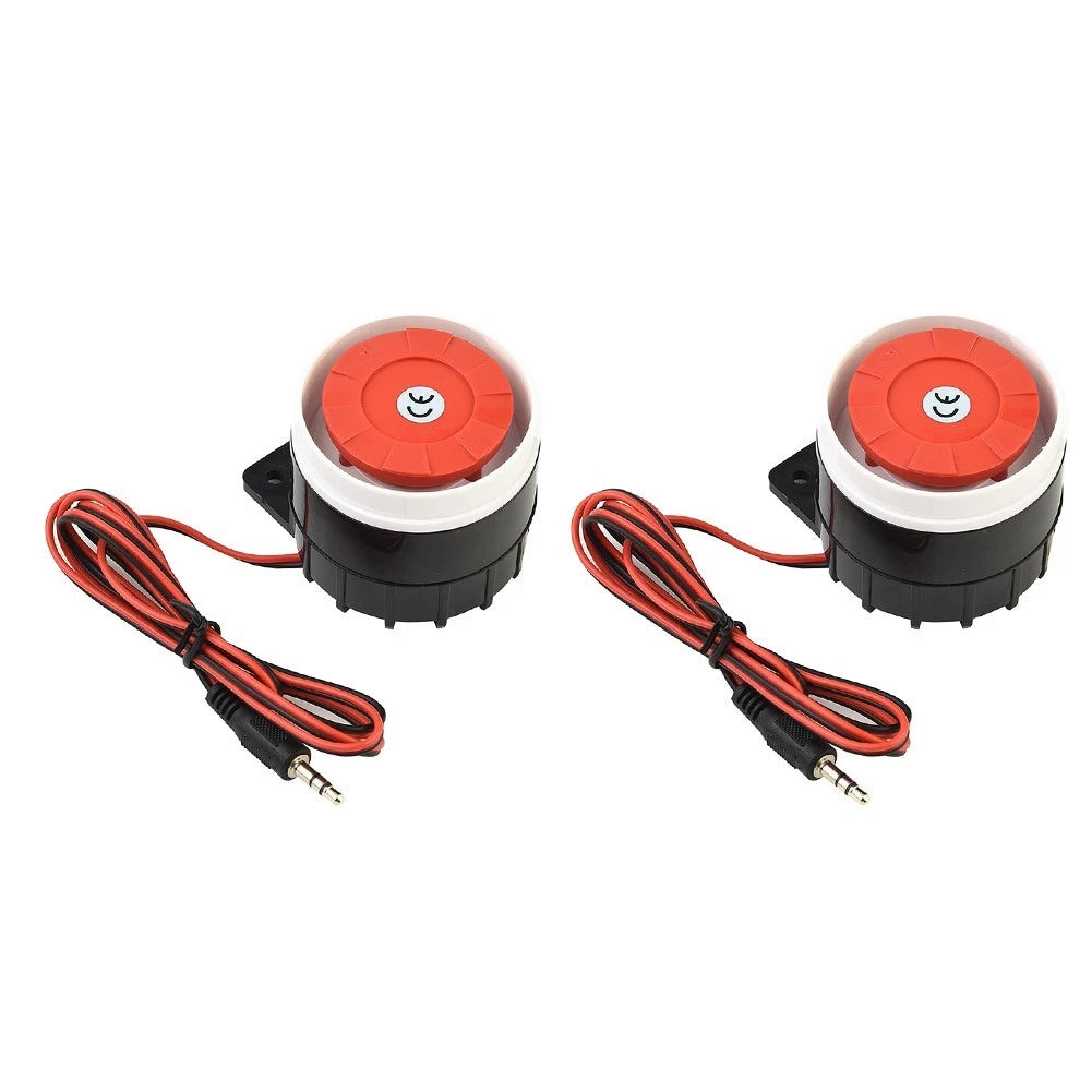 12V DC Indoor Siren 120dB for Home Security Applications
