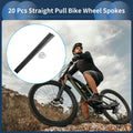 Bicycle Spokes 299mm Straight Pull 14G Set for Bike Wheel (1950–2026)