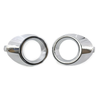 Chrome Fog Light Lamp Frame Surround Cover Trim for Ford Fiesta (2008–2012)