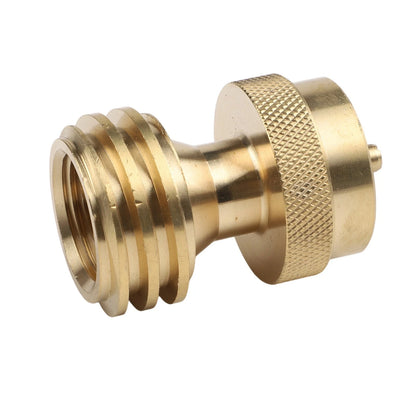 Solid Brass Adapter for 1lb to 20lb Propane Tank