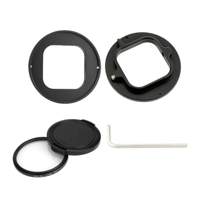 52mm UV Camera Lens Filter Adapter Ring for GoPro Hero 9/10 Black