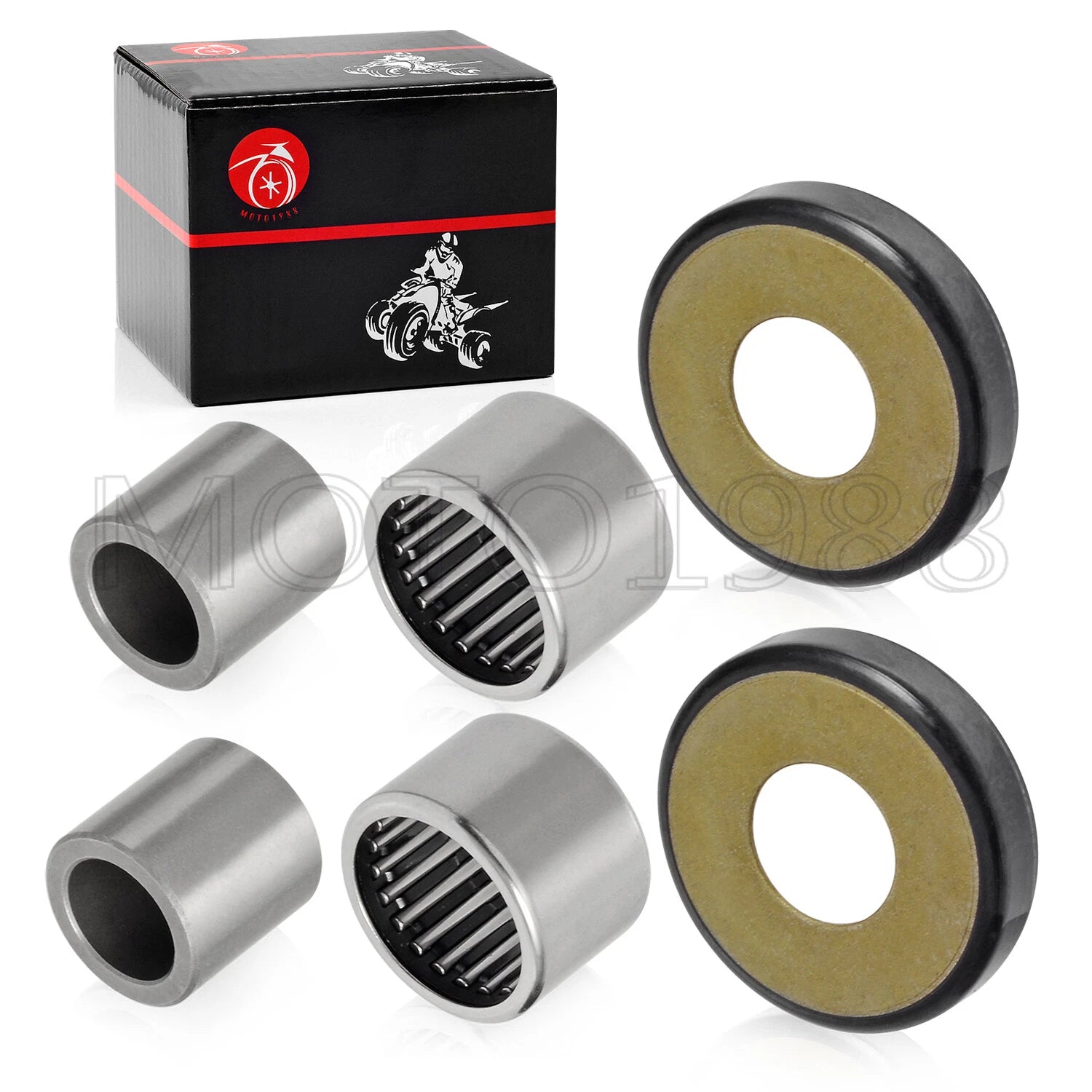 Swing Arm Bearing Seal Repair Kit for Suzuki LT230E LT230S LT250S (1985–1993)