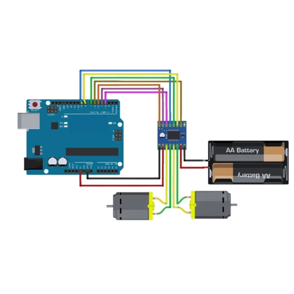 TB6612FNG Motor Driver Board for Space-Constrained Applications (N/A)