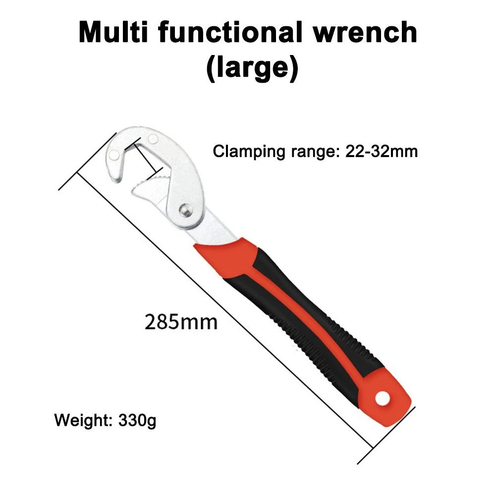 Multifunctional Wrench Quick Release Adjustable Tool for Various Car Models