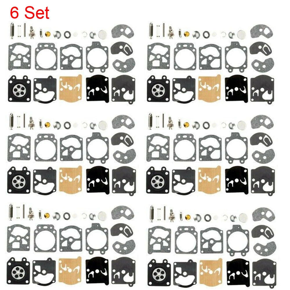 6x Carburetor Diaphragm Set for Walbro WA WT K10-WAT (Echo Husqvarna Stihl)