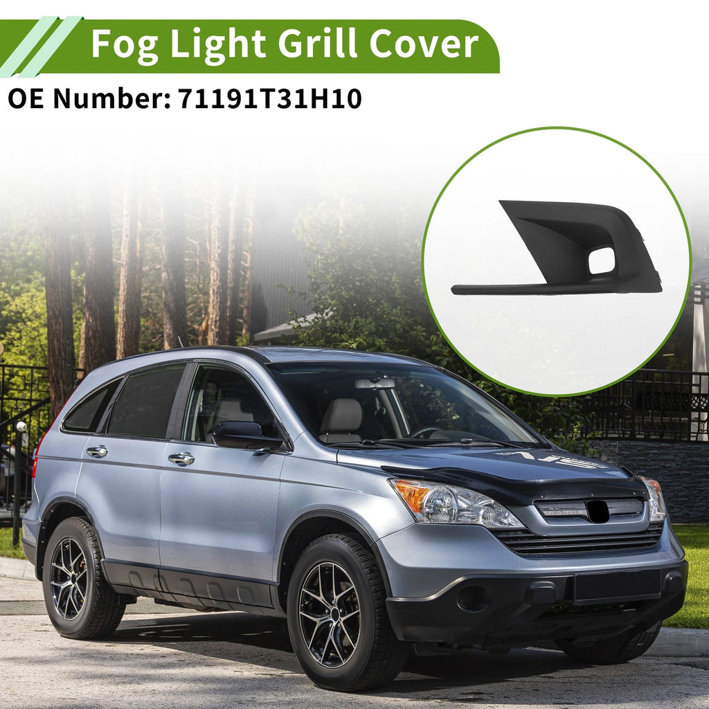1pc Left Front Fog Light Grille Replacement for Honda Civic (2022–2024)