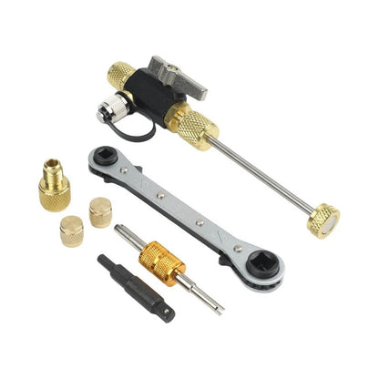 4-in-1 Valve Core Remover Tool for Automotive AC Repair
