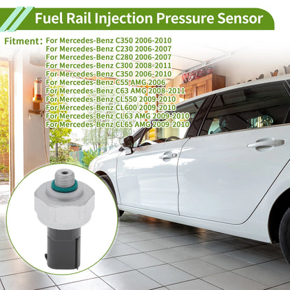 Fuel Injection Pressure Sensor Replacement for Mercedes-Benz C350 (2006–2010)