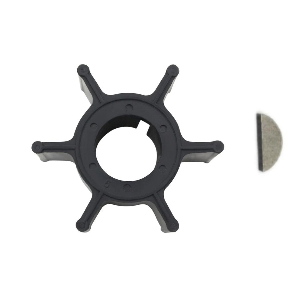 Water Pump Impeller & Key for Yamaha Mariner Outboard 8hp 15hp (1980–2023) 47-95611M 47-81242M