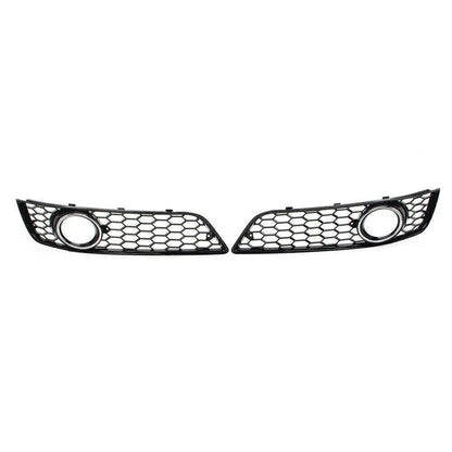 Chrome Front Bumper Honeycomb Mesh Grille Cover for Audi A3 8P (2009–2013)