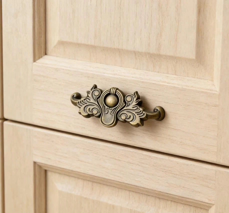 Antique Bronze Finish Handle for Drawer and Cabinet Upgrade