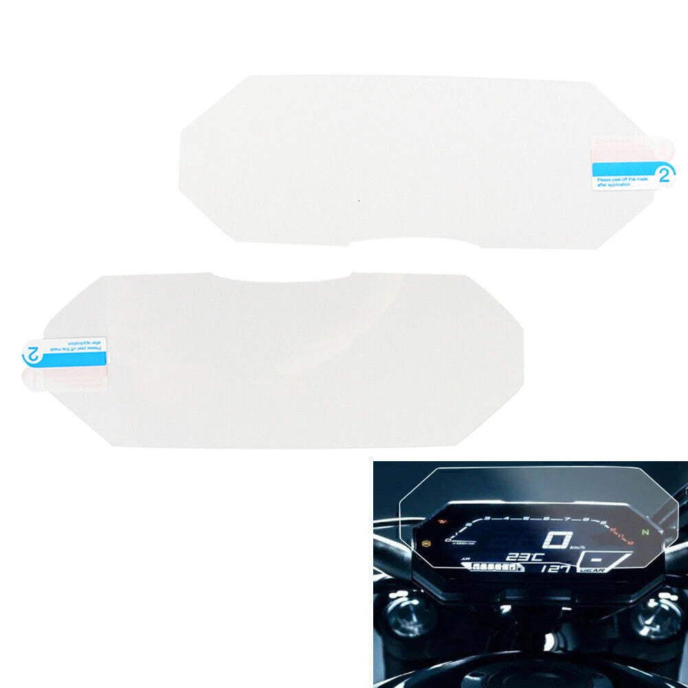 2X Speedometer Dashboard Screen Protector Film for Yamaha MT07 (2014–2023)