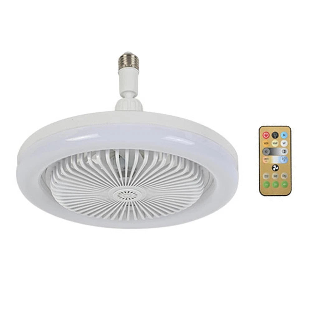 Energetic LED Fan Light E27 Screw for Improved Air Circulation