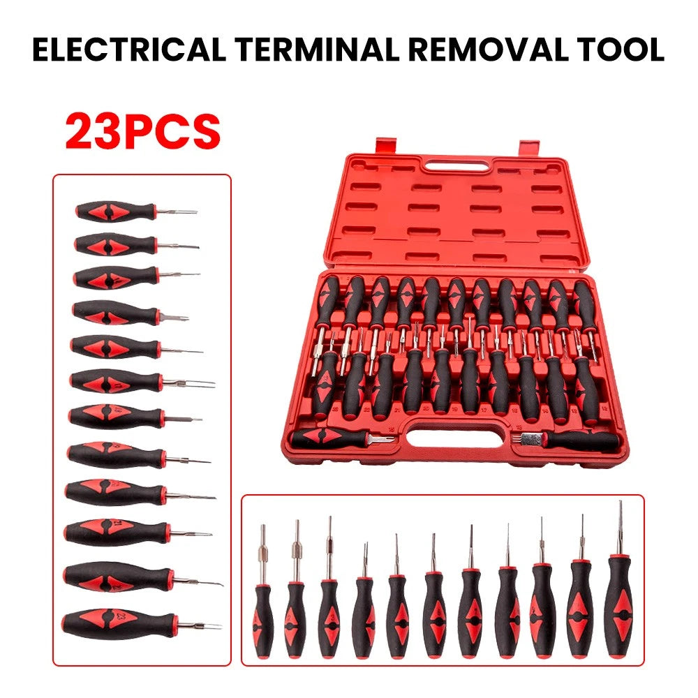 23pcs Wire Connector Terminal Removal Tool Set Universal