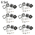 Set of 6 Carb Gasket Kit for ZAMA C1U C1Q RB-47 (WeedEater)