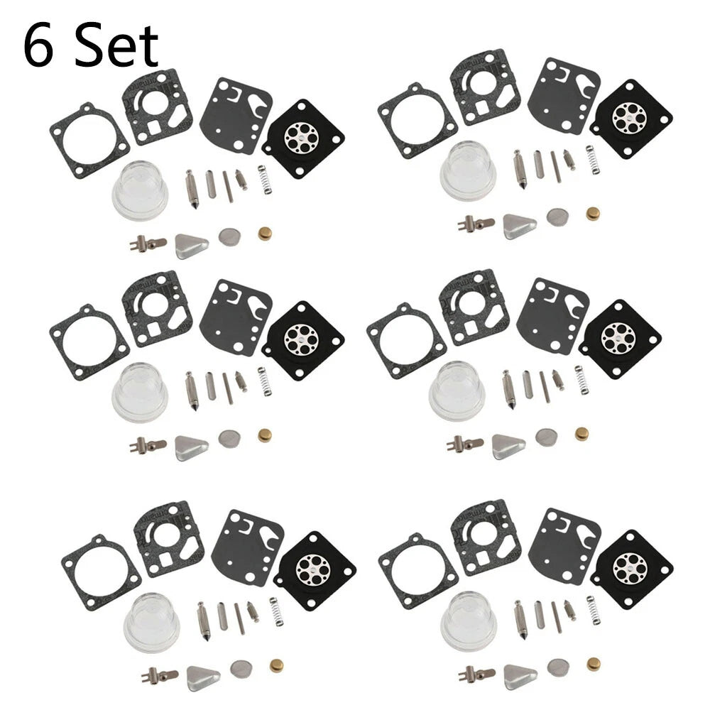 Set of 6 Carb Gasket Kit for ZAMA C1U C1Q RB-47 (WeedEater)