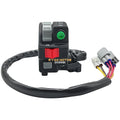 Left Handlebar Start Switch for Kawasaki Brute Force 750 4x4i (2012–2021)