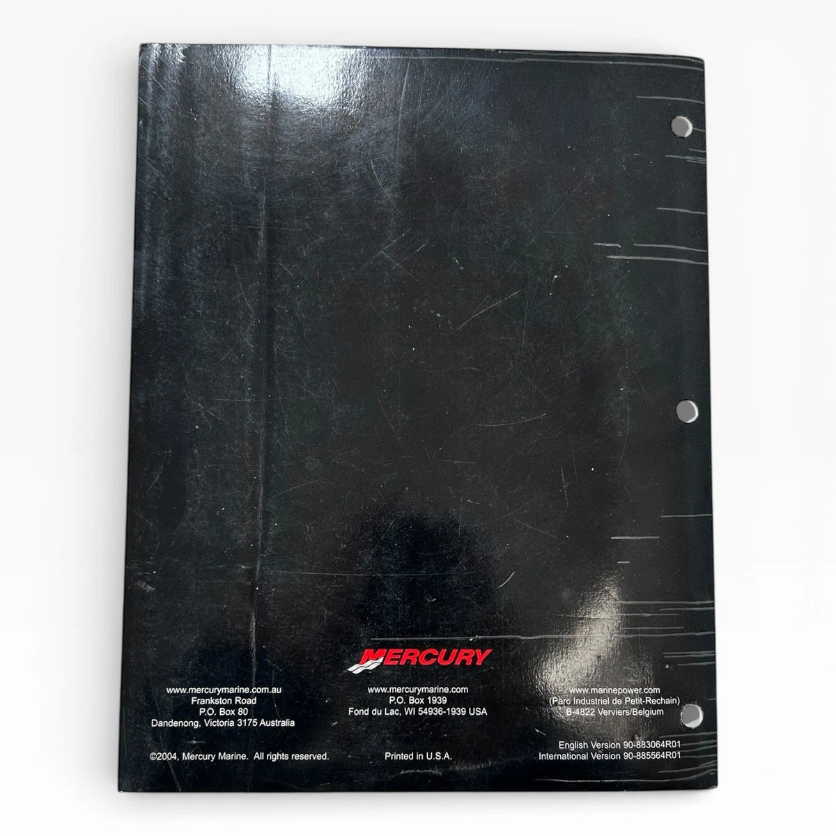 Electronic Fuel Injection Service Manual for Mercury 30/40 FourStroke (90-883064R01)