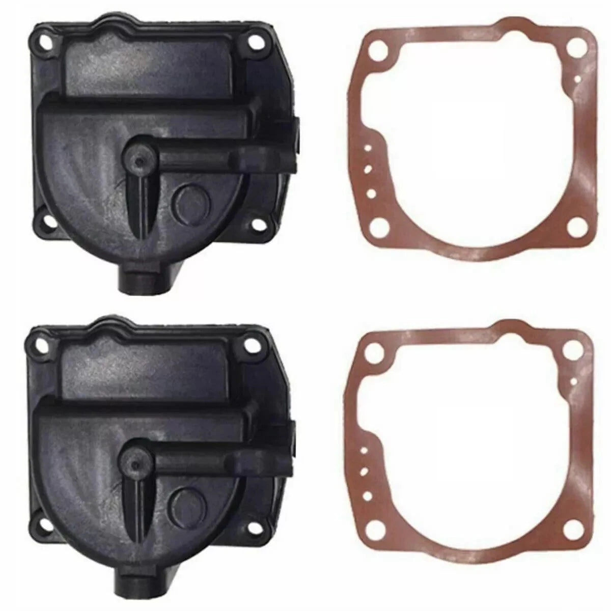 Set of 2 Carburetor Float Chamber Bowls for Johnson 90-175hp (60°) 0433000