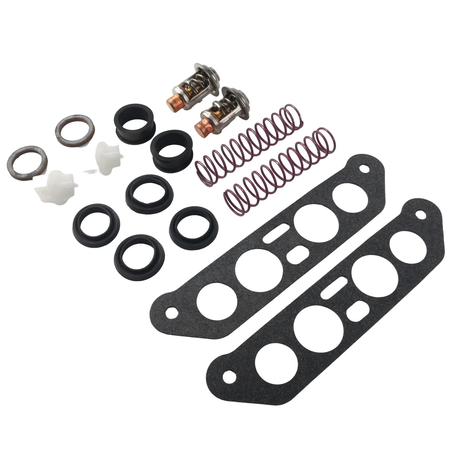 Thermostat Kit for Evinrude Johnson OMC BRP 65 80 JET 80-140 HP V4 (1980–1990) 393659 317245