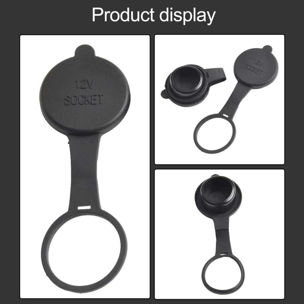 5X Dustproof Oil Proof Ignition Outlet Covers for Car Accessories