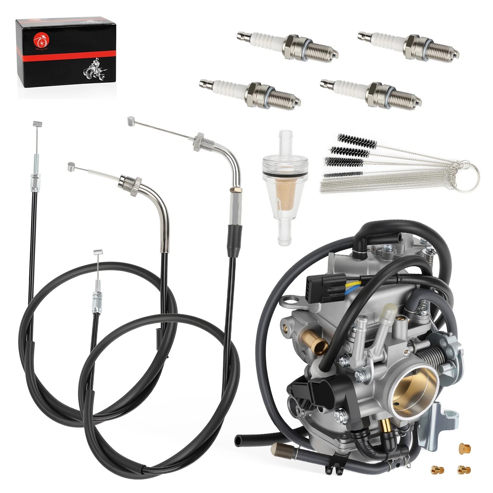 Carburetor Assembly + Throttle Cable for Honda Shadow Aero 750 (2004–2009)