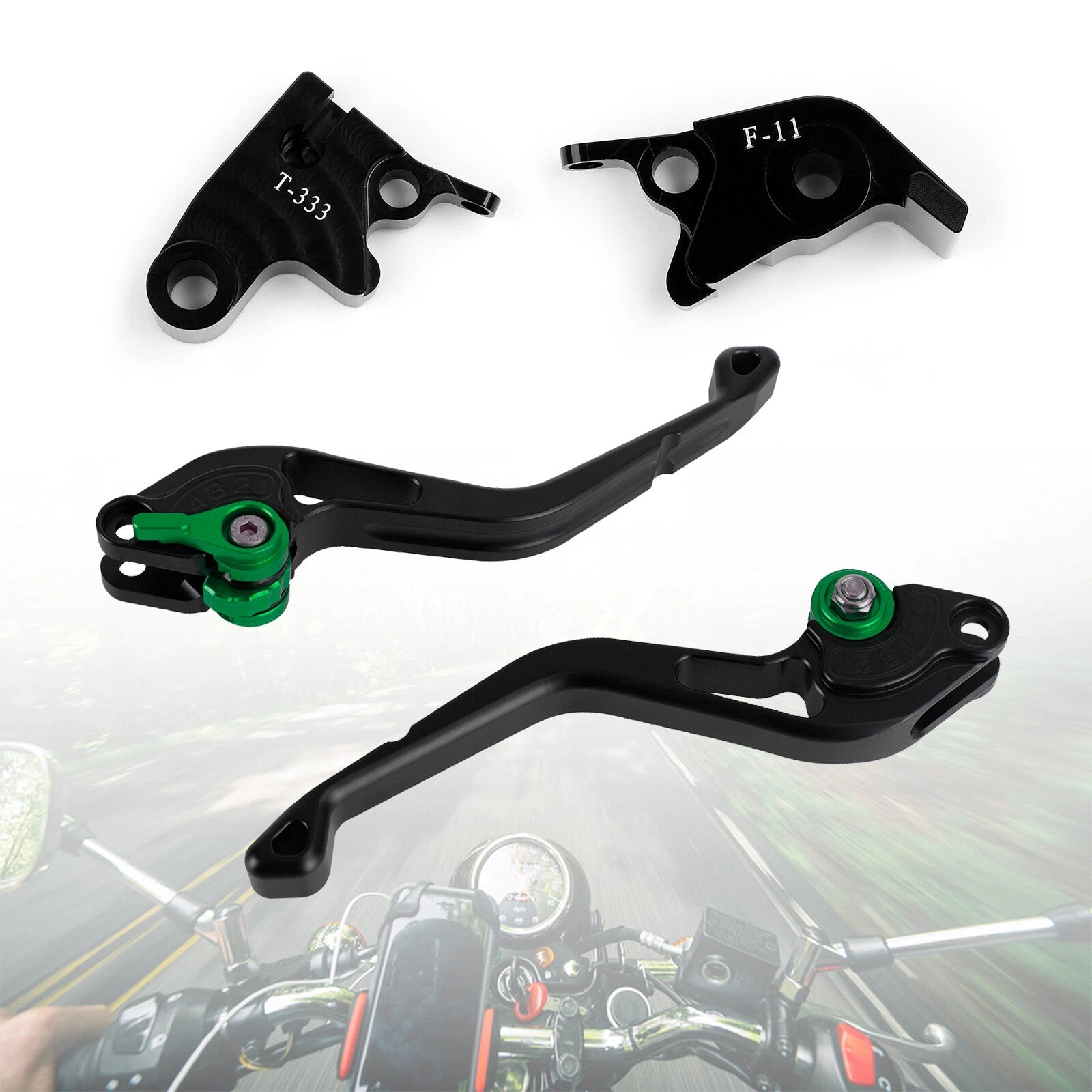 Short Clutch Brake Lever for Daytona 675R, Speed Triple 1050 (T9)