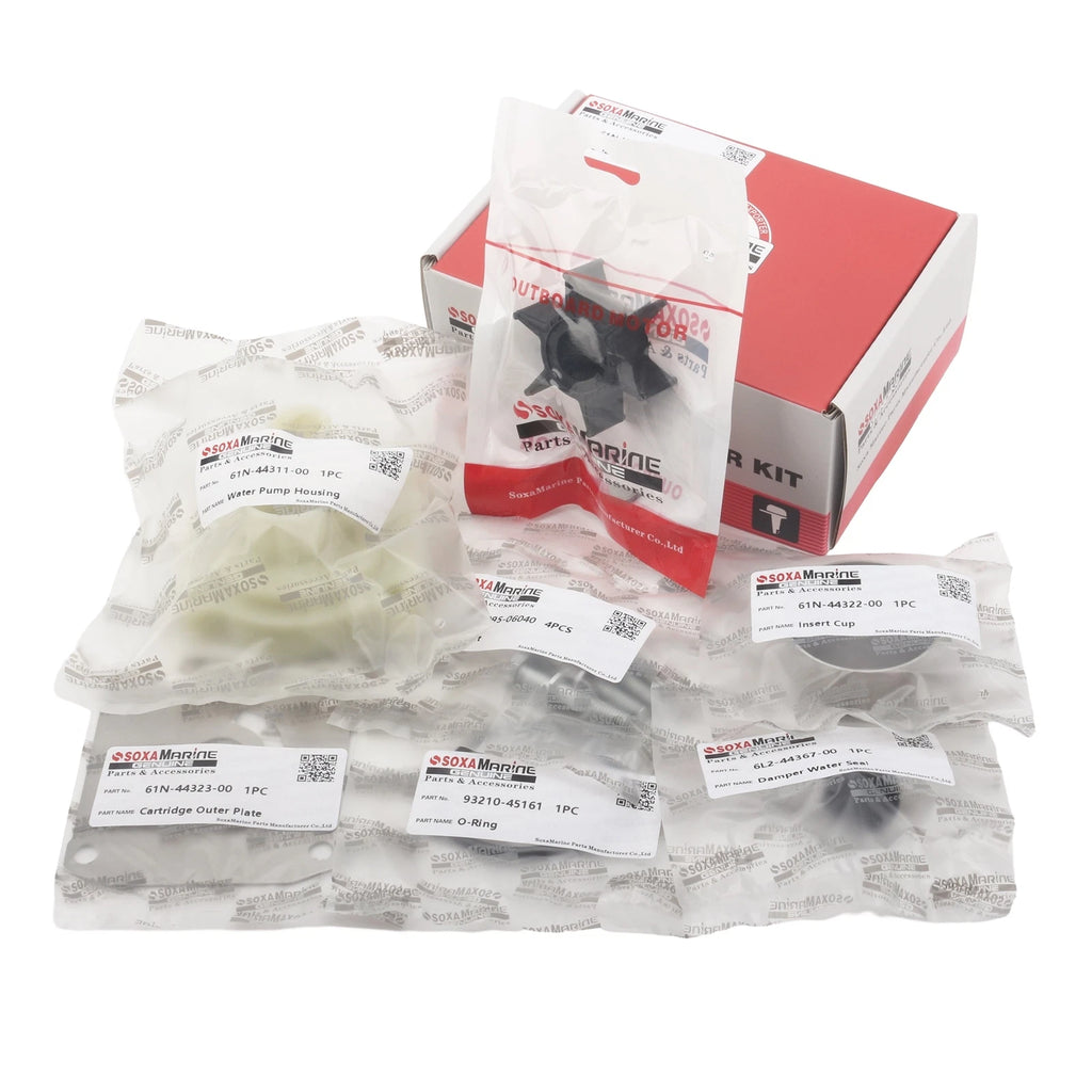 Water Pump Rebuild Service Kit for Yamaha Outboard (61N-W0078-10)