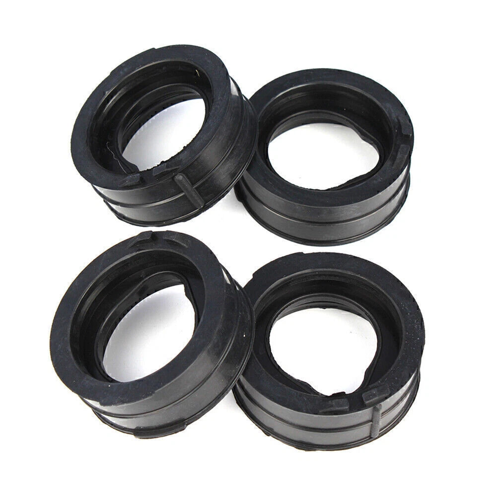 4PCS Carburetor Adapter Interface for Yamaha FJR1300 (2003–2012) Black