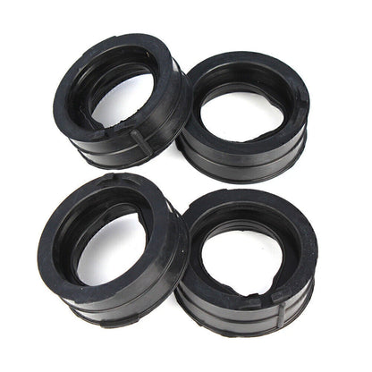 4PCS Carburetor Adapter Interface for Yamaha FJR1300 (2003–2012) Black