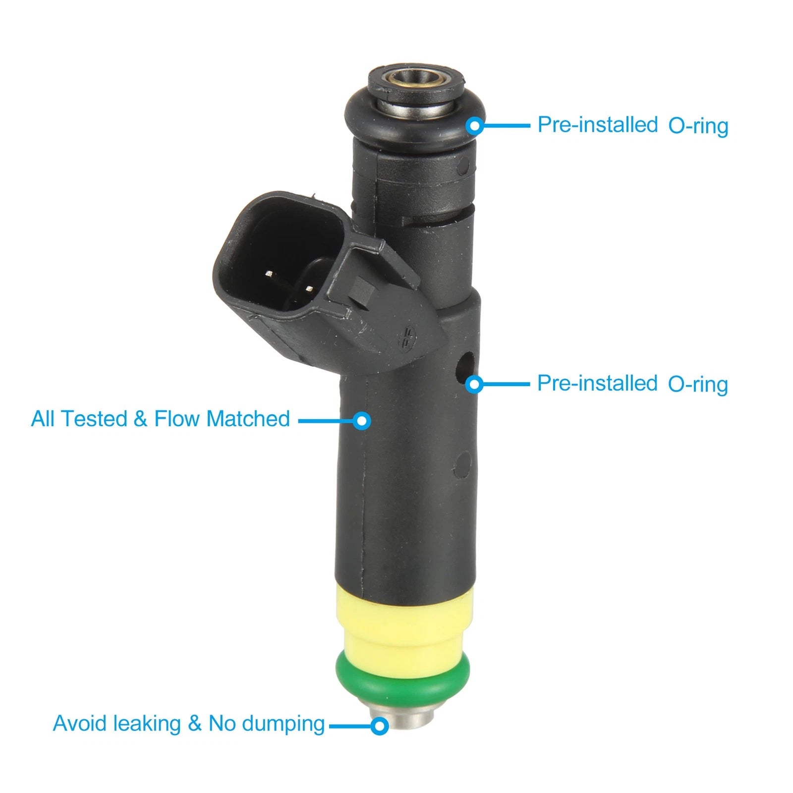 6PCS Fuel Injector Nozzle Replacement for Ford F-150 4.2L V6 (1998–2002)