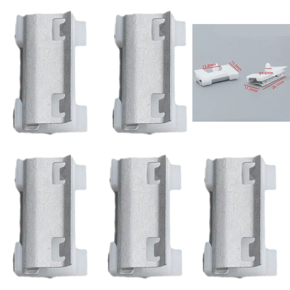 Set of 5 Windshield Moulding Clips for BMW E38