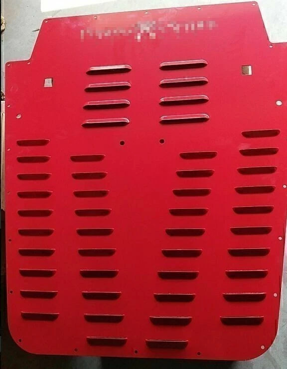 Poison Spyder Hood Louver for Jeep Wrangler JK (2007–2018) - Red Black