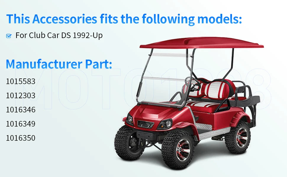 Bushing Kits for Club Car DS (Front Rear Leaf Spring & Upper A Arm)