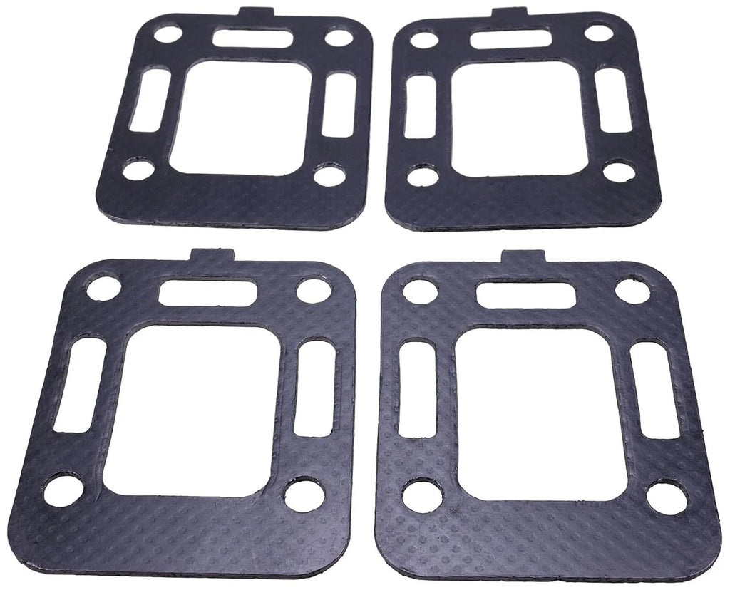 4Pcs Exhaust Riser Gasket for Mercruiser Alpha One 3.0 (140)