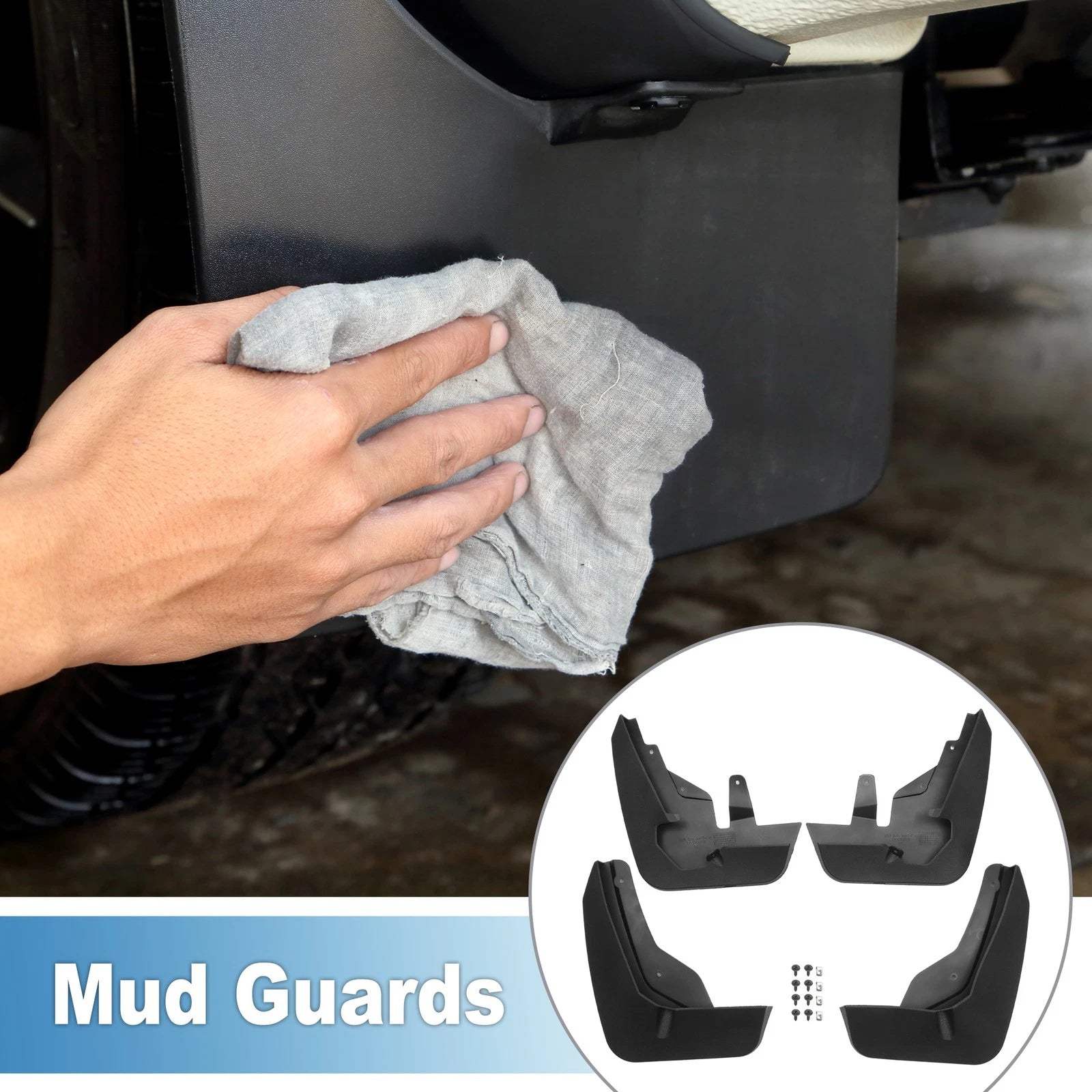 Mud Flap Splash Guard Mud Guard for Chevrolet Suburban 2021–2023