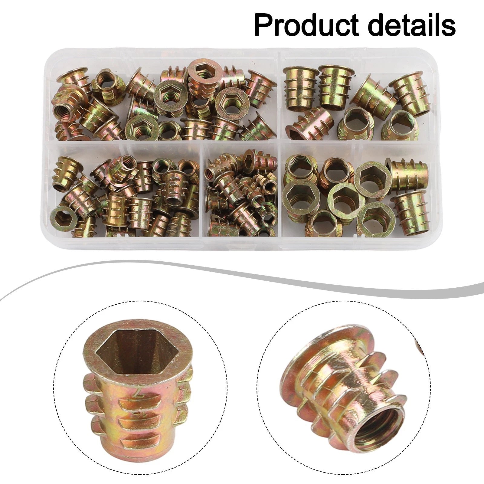 Furniture Fastening Kit with Hex Socket M5 M8 Screws for