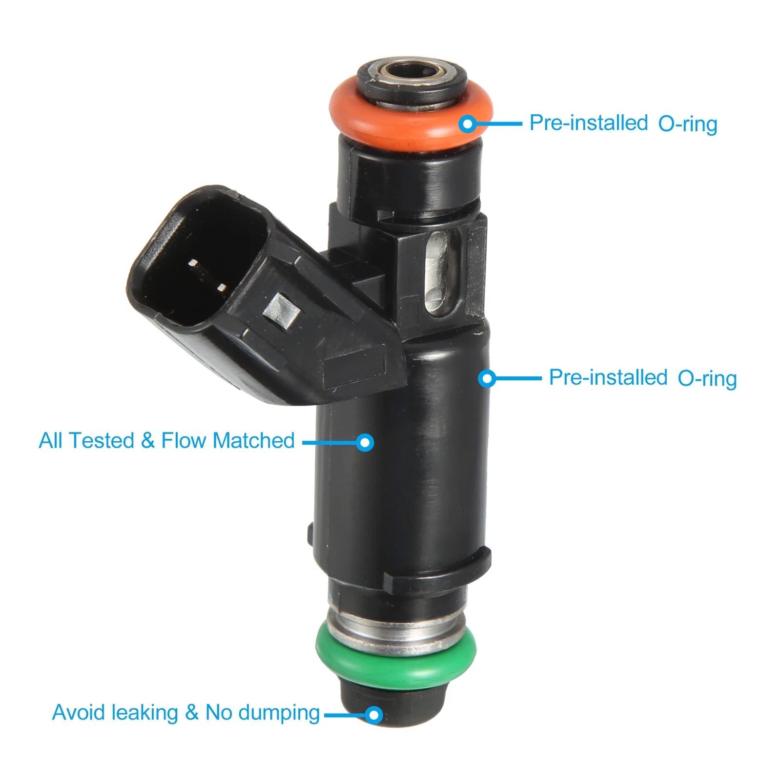 8Pcs Fuel Injector Replacement for Chevy Silverado 1500 2002–2006 4.3L-6.0L