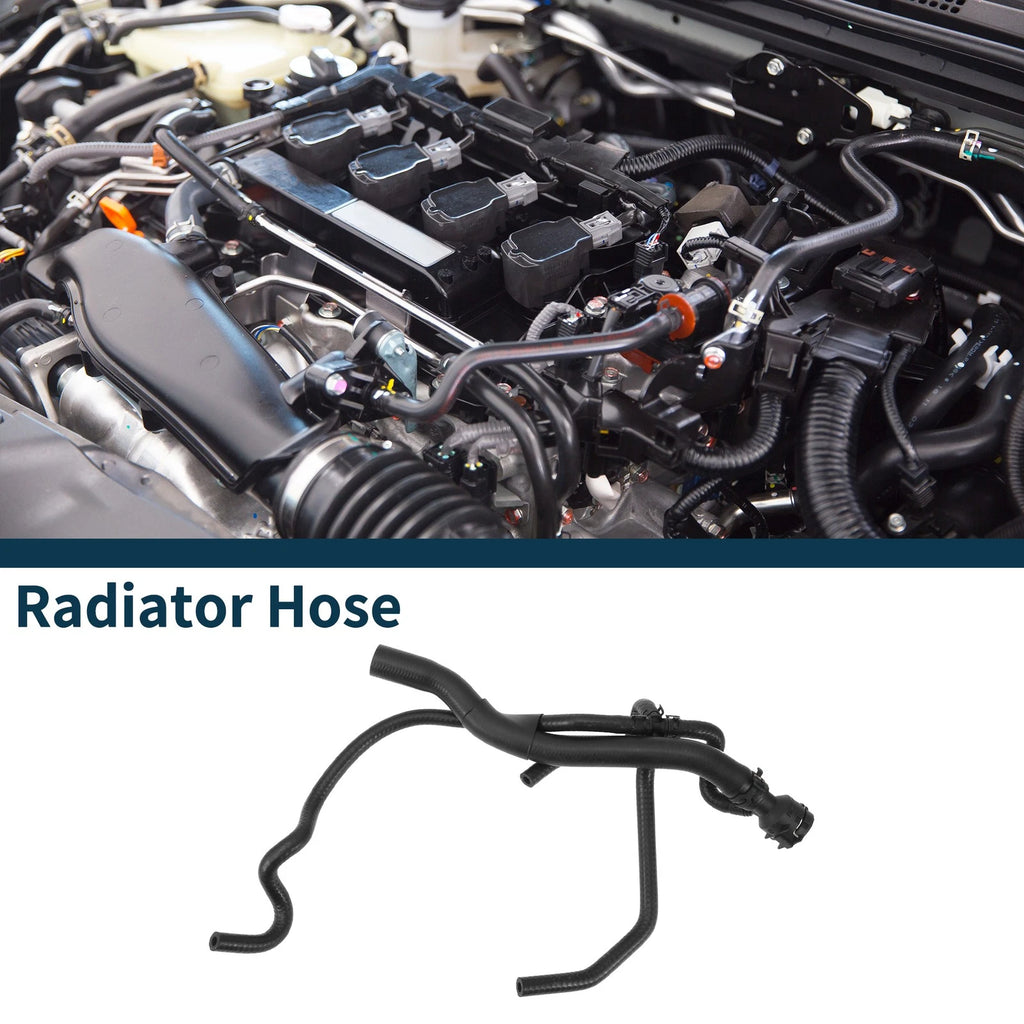Radiator Coolant Hose Pipe Replacement for Audi A3 (2003–2013) Rubber Black