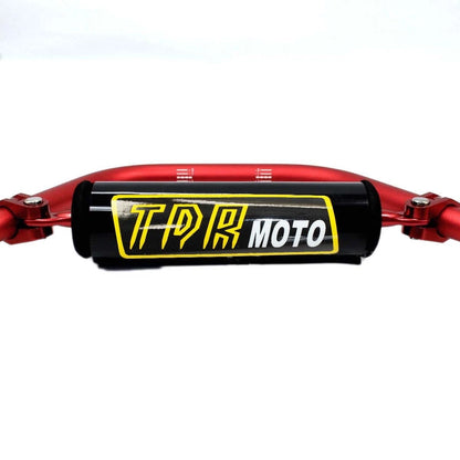 Handle Bar + Bar Pad for Dirt Pit Bike ATV (70CC–250CC) 22mm Red